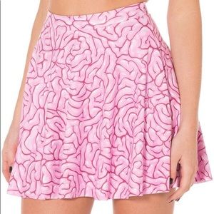 Black Milk Braaains Skater Skirt